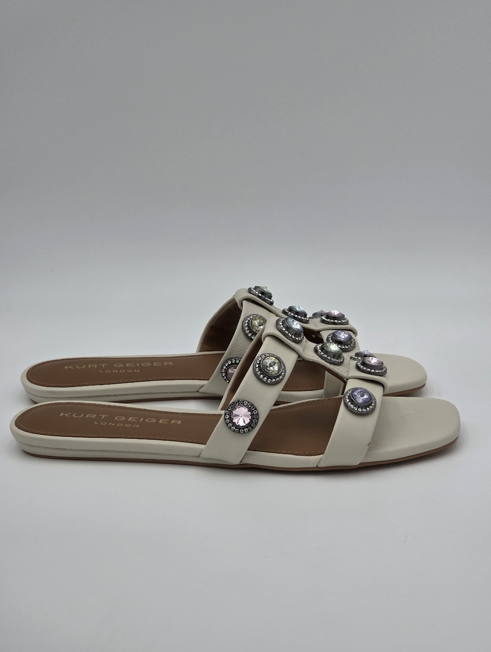 Kurt Geiger London Octavia Slide Sandal in Sz 7 - Picture 3 of 6